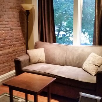 Unilofts Grande-Allée - Pull out couch in adjacent living room - Hotels Near Me - Quebec City, Quebec