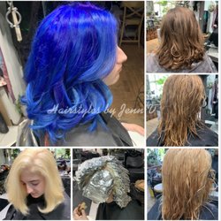 Hairstyles by Jenn V. - Feeling blue?