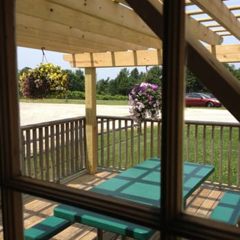 Holmberg Orchards - View from inside Tasting House - Fruits & Veggies Near Me - Gales Ferry, Connecticut Holmberg Orchards - View from inside Tasting House - Fruits & Veggies Near Me - Gales Ferry, Connecticut