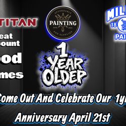 Affordable Painting and Supplies - We've officially been part of the community for one year, and we couldn't have done it without your support. To say thank you.
