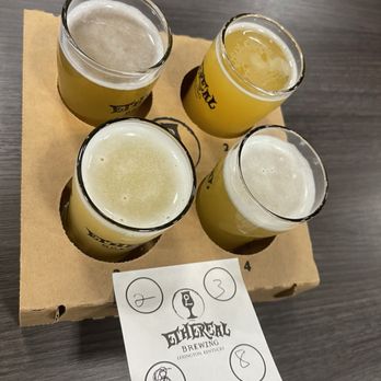 Ethereal Slice House - Beer flight - Beer Bar Near Me - Lexington, Kentucky