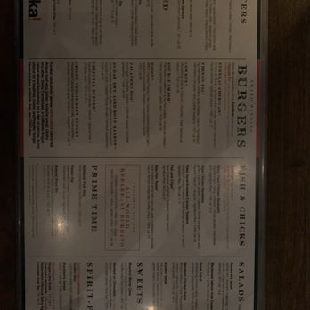 Eureka! - Menu March 2024 - American Near Me - Irvine, California