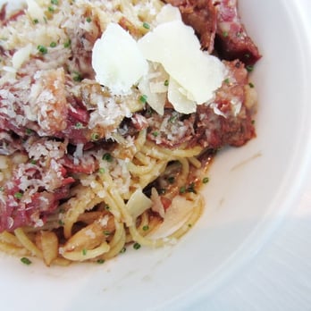 Luce - From the lunch prix fixe menu: slow roasted pork with spaghetini - Wine Bars Near Me - San Francisco, California Luce - From the lunch prix fixe menu: slow roasted pork with spaghetini - Wine Bars Near Me - San Francisco, California