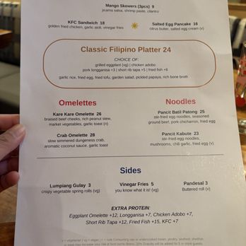 Naks - Brunch Menu - Filipino Near Me - New York, New York