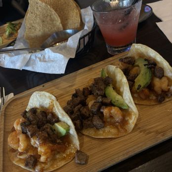 Mariscos Choix - Tacos de camarón with added steak - Seafood Near Me - Downey, California Mariscos Choix - Tacos de camarón with added steak - Seafood Near Me - Downey, California