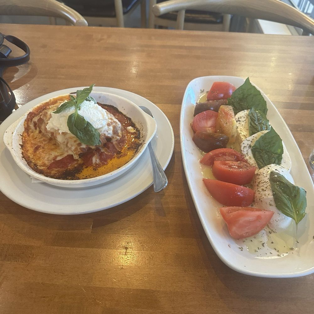 Lucia Pizzeria - Eggplant and caprese salad - Pizza Near Me - Miami, Florida Lucia Pizzeria - Eggplant and caprese salad - Pizza Near Me - Miami, Florida