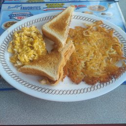 a plate of breakfast food a plate of breakfast food