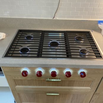 Appliance Installation by Jesus - Range top with hidden knobs - Appliances & Repair Near Me