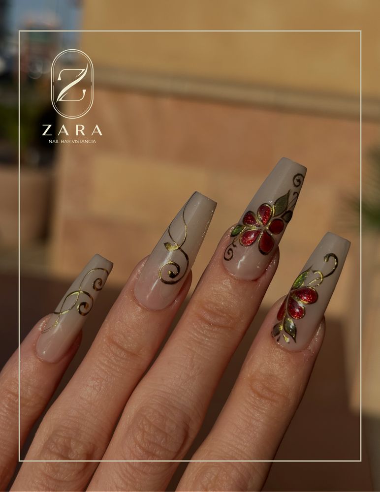 Zara Nail Bar Vistancia Logo