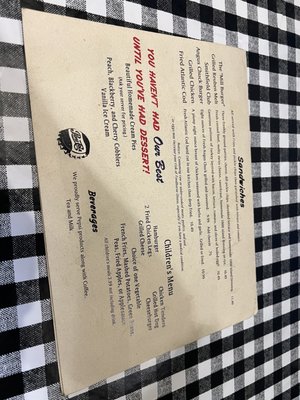 Menu photo 5 Our Best Smithfield, KY