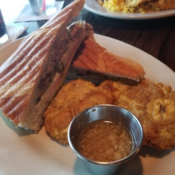 Cuba 512 - Cuban sandwich with tostones - Caribbean Near Me - Austin, Texas