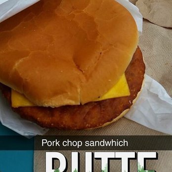 Pork Chop John's - Pork chop sandwhich with cheese - Sandwiches Near Me - Butte, Montana Pork Chop John's - Pork chop sandwhich with cheese - Sandwiches Near Me - Butte, Montana