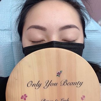 Only You Beauty Studio - You can't even tell I once had ugly red tones with sharp arches before. It looks so natural now! - Eyelash Service Near Me - San Mateo, California Only You Beauty Studio - You can't even tell I once had ugly red tones with sharp arches before. It looks so natural now! - Eyelash Service Near Me - San Mateo, California