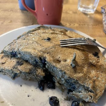 Northside Grill - The Nirthside Grill classic: blueberry outbran pancakes. Their regular pancakes are also amazing you don't appreciate extra fiber - Diners Near Me - Ann Arbor, Michigan