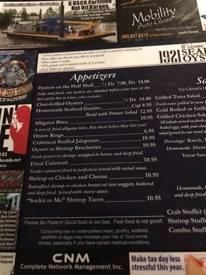 Menu photo 3 1921 Seafood Houma, LA