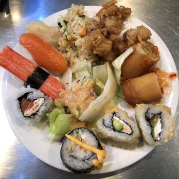 Ru San's - Apps and sushi from the lunch buffet. Ignore the calamari and spring rolls- go for the sushi! - Sushi Bars Near Me - Charlotte, North Carolina Ru San's - Apps and sushi from the lunch buffet. Ignore the calamari and spring rolls- go for the sushi! - Sushi Bars Near Me - Charlotte, North Carolina