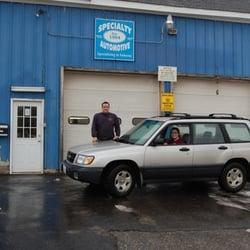 Specialty Automotive Service - Not my photo.