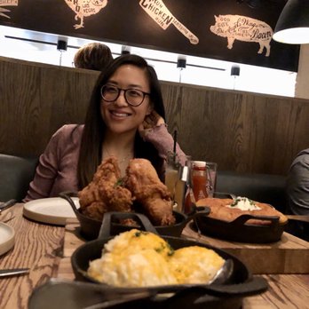 Yardbird - Look at those grits covered in cheddar cheese! That jalapeño cornbread with butter! The best fried chicken!!! - Southern Near Me - Las Vegas, Nevada Yardbird - Look at those grits covered in cheddar cheese! That jalapeño cornbread with butter! The best fried chicken!!! - Southern Near Me - Las Vegas, Nevada