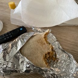 Chicken burrito Colorado style Chicken burrito Colorado style