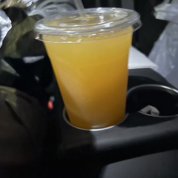 Mariscos 1AM - Passion Fruit drink for $6. - Mexican Near Me - Concord, California