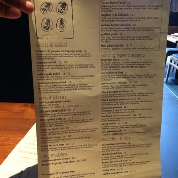 Wild Ginger - Having lunch! Easy simple menu at WG Bellevue - Wine Bars Near Me - Bellevue, Washington Wild Ginger - Having lunch! Easy simple menu at WG Bellevue - Wine Bars Near Me - Bellevue, Washington