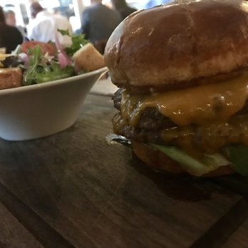 The Dearborn - The Dearborn burger...double patty! - New American Near Me - Chicago, Illinois