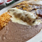 Photo of Tupy's Mexican Food Supreme - Frisco, TX, United States. Combination #1 (taco and guacamole tostada not pictured)