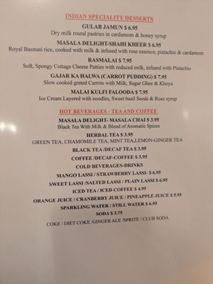 Menu photo 1 Masala Delight Great Neck, NY Menu photo 1 Masala Delight Great Neck, NY