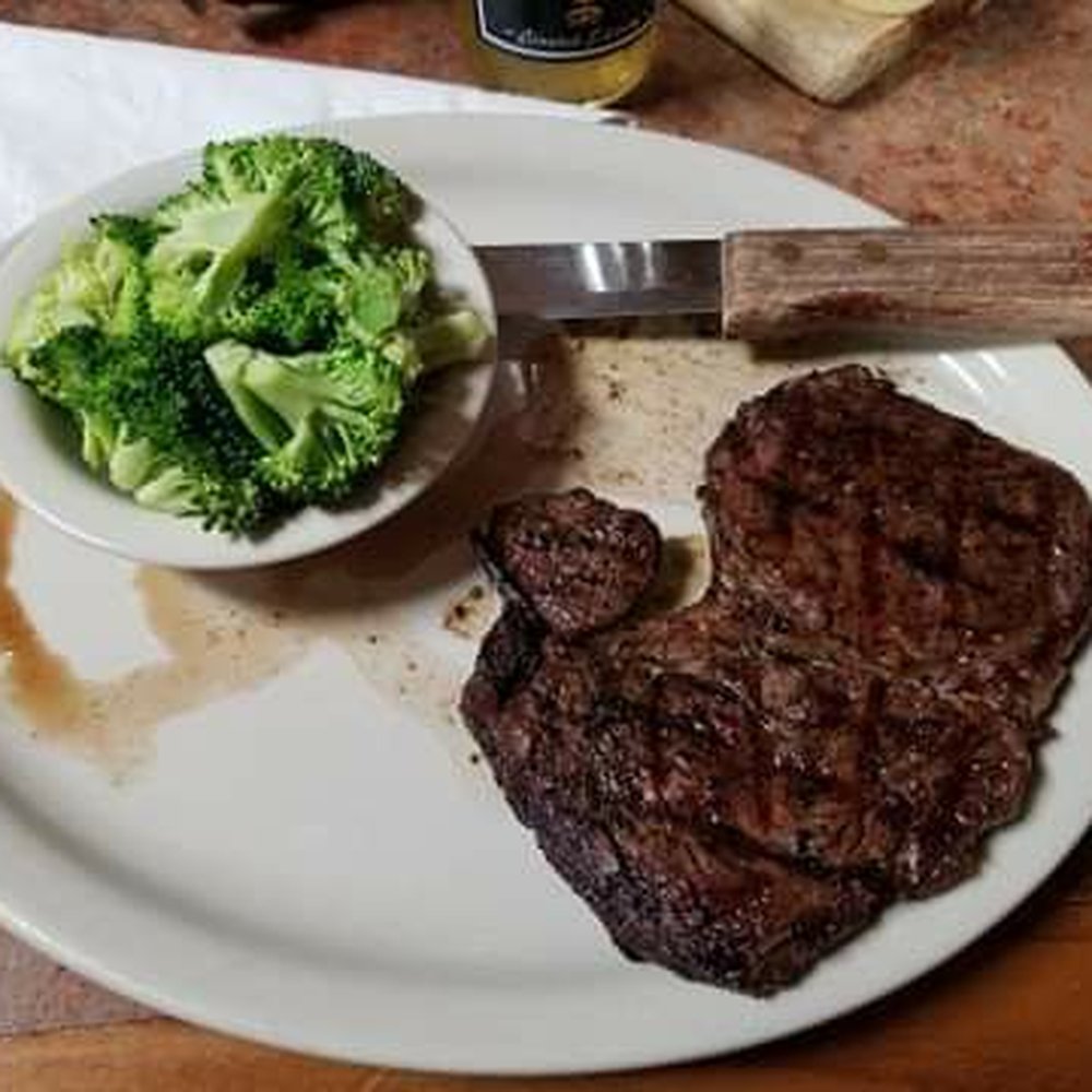 Triple C Steak House - Ribeye steak 8 oz. - American Near Me - Devine, Texas Triple C Steak House - Ribeye steak 8 oz. - American Near Me - Devine, Texas