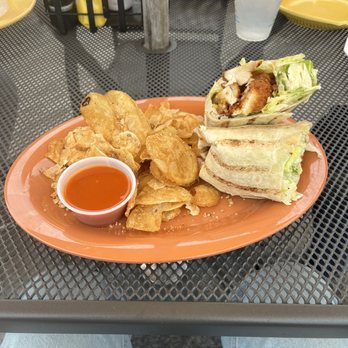 Splash At the Boathouse - Buffalo chicken wrap (crispy) - American Near Me - Burlington, Vermont Splash At the Boathouse - Buffalo chicken wrap (crispy) - American Near Me - Burlington, Vermont