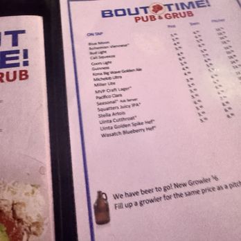 Bout Time Pub & Grub - Sports Bars Near Me - Vineyard, Utah