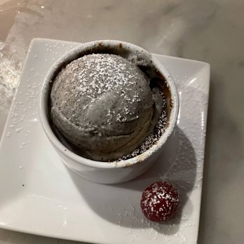 KAI ZAN - Lava cake with Sesame ice cream - Asian Fusion Near Me - Chicago, Illinois KAI ZAN - Lava cake with Sesame ice cream - Asian Fusion Near Me - Chicago, Illinois