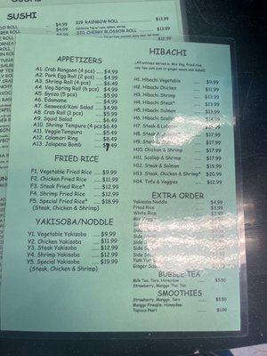 Menu photo 3 Nara Hibachi & Sushi Carmel, IN Menu photo 3 Nara Hibachi & Sushi Carmel, IN