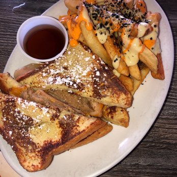 Restaurant 604 - French toast sub with the furikake fries - Breakfast & Brunch Near Me - Honolulu, Hawaii