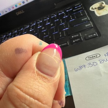 Nailed It Spa - Can see where the fill is vs the original - Nail Salons Near Me - Tarzana, California Nailed It Spa - Can see where the fill is vs the original - Nail Salons Near Me - Tarzana, California
