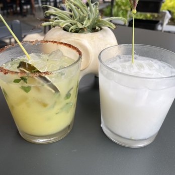 Moku Roots - Vegan colada and avocado Margarita, hot and spicy - Vegan Near Me - Kula, Hawaii