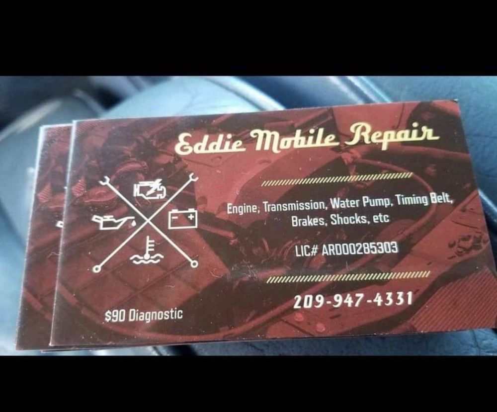 EDDIE MOBILE REPAIR Updated July 2024 Atwater, California Auto