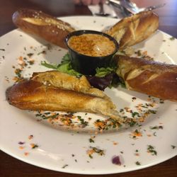 Carriage House Restaurant - Crabby pretzels