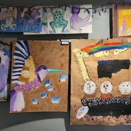 These are only a few of the many paintings they have done in our home. These are only a few of the many paintings they have done in our home.