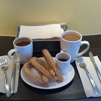 Xoco - Mexican hot chocolate and coffee with churros. Delicious combo - Mexican Near Me - Chicago, Illinois