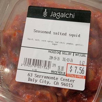 Jagalchi - Season Salted Squid - Seafood Markets Near Me - Daly City, California Jagalchi - Season Salted Squid - Seafood Markets Near Me - Daly City, California