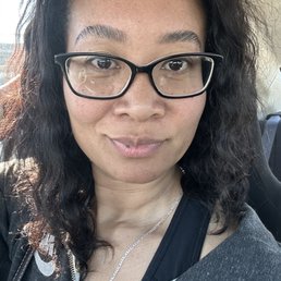 Laminated and threaded brows! Happy camper