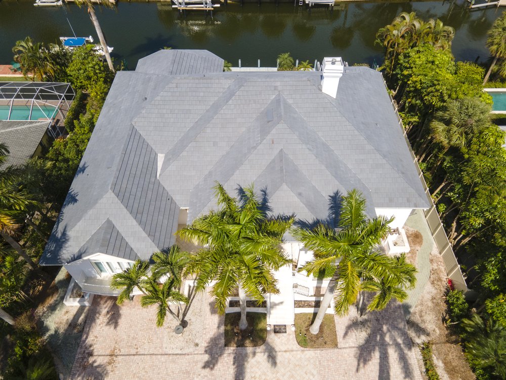 Slide of King Roofing Service