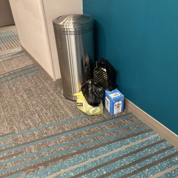 Avid Hotel Van Horn - Trash after two days still in the hallway - Hotels Near Me - Van Horn, Texas Avid Hotel Van Horn - Trash after two days still in the hallway - Hotels Near Me - Van Horn, Texas