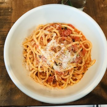 North Italia - Spaghetti + (my meatballs were on the side for the boys) - Italian Near Me - Tucson, Arizona