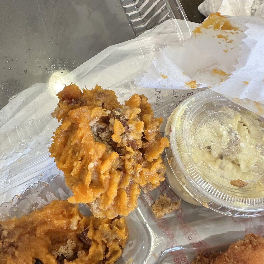 Mutt's BBQ - Sweet potato crunch - Buffets Near Me - Mauldin, South Carolina Mutt's BBQ - Sweet potato crunch - Buffets Near Me - Mauldin, South Carolina