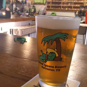 Naked Iguana Brewery - Bolivar Beacon - Beer Bar Near Me - Galveston, Texas