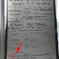 Long Island Flying - NYC airfield landing fees CLEARLY posted