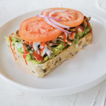 Kb&co - Marinated Mushroom Avocado Toast - Vegan Near Me - Edmonton, Alberta