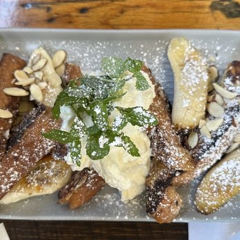 Plate 38 - Brioche French Toast Nutella - New American Near Me - Pasadena, California Plate 38 - Brioche French Toast Nutella - New American Near Me - Pasadena, California